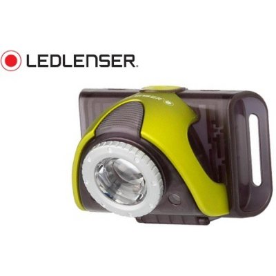 LED bicyklové svietidlo, čelovka Led-Lenser SEO B3 - Žltá