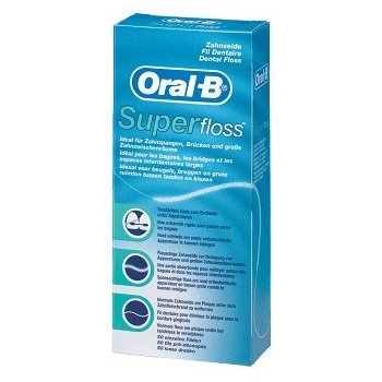 Oral-B Superfloss zubná niť 50 ks od 3,12 € - Heureka.sk