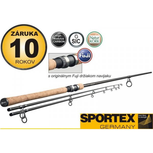 Sportex barbenrute Exclusive barbel 12ft 3,65m 1,75lbs floatrute vara match vara 