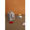 Montessori Magnetický drevený domček - grey