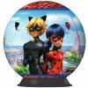 RAVENSBURGER 3D Puzzleball Kouzelná Beruška a Černý kocour 72 dílků