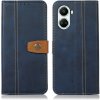 Peňaženkové kožené puzdro THREAD na Huawei Nova 10 – Modrá