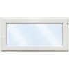 Plastové okno jednokrídlové ARON Basic biele 1150 x 700 mm DIN pravé