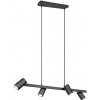 Trio 302400432 závesné bodové stropné svietidlo Marley 4x35W | GU10 - čierna