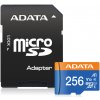 ADATA Adata/Micro SDXC/256GB/UHS-I U1 / Class 10/+ Adaptér AUSDX256GUICL10A1-RA1