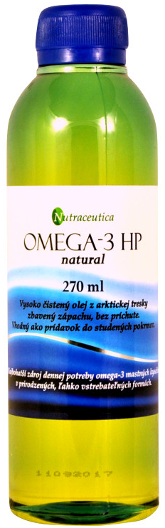 Nutraceutica olej z arktickej tresky natural Omega 3 HP 270 ml od 11,88 € -  Heureka.sk