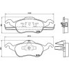 Sada brzdových platničiek kotúčovej brzdy BREMBO P 24 046