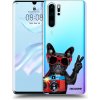 Picasee silikónový prehľadný obal pre Huawei P30 Pro - Francúzsky Buldoček