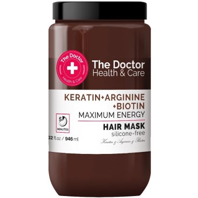 The Doctor Keratin + Arginine + Biotin Maximum Energy Mask 946 ml