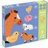 Puzzle - Djeco Djeco Prvé puzzle Na farme