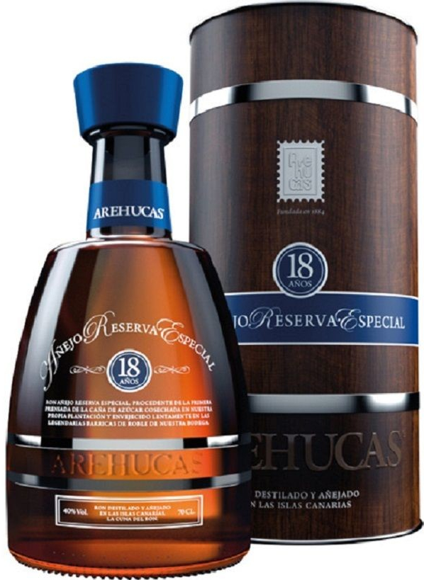 Arehucas Anejo Reserva Especial 18y 40% 0,7 l (tuba)