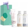 Naif Baby & Kids mliečny kúpeľový olej pre deti od narodenia 100 ml + upokojujúci olej pre deti 100 ml + krém na zapareniny pre deti od narodenia 75 ml