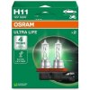 Osram Ultra Life H11 2ks/balenie OSRAM 64211ULT-HCB