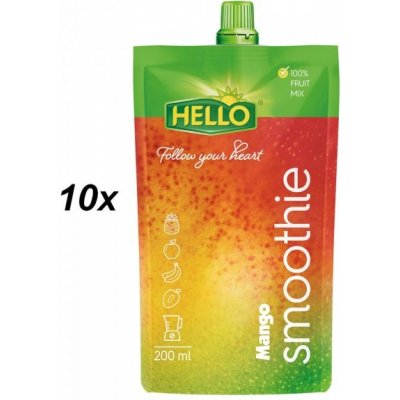 Hello Smoothie mango 10 x 200 ml