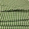 Obrus károvaný zelený 40x85cm