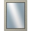 DANTIK - Zrkadlo v rámu, rozmer s rámom 60x80 cm z lišty PRAHA strieborná (2751)