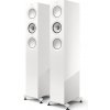 KEF R5 Meta - Biely lesk