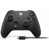 Microsoft Xbox Series Wireless Controller + Cable for Windows 10, 1V8-00002, poškozený prodejní obal