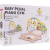 Inlea4Fun Interaktívna hracia deka s klavírom BABY PEDAL PIANO GYM