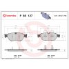 Sada brzdových platničiek kotúčovej brzdy BREMBO P 85 127