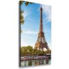 Vertikálny foto obraz na plátne Eiffelová veža Paríž 50x100 cm