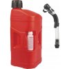 Kanister Polisport 20 L červený na rýchle tankovanie s hadicou