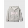 GAP Baby mikina s logom Sivá 4YRS Sivá Sivá
