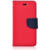Puzdro knižka Nokia 230 Fancy červeno-modré PT