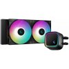 DEEPCOOL vodní chladič LE520 / 2x120 mm fan / ARGB / Intel i AMD (LGA1700) R-LE520-BKAMMN-G-1