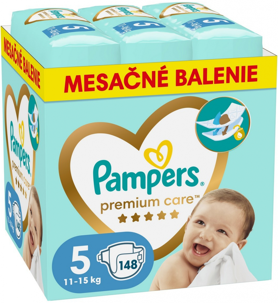 Pampers Premium Care 5 148 ks