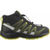 Salomon XA Pro V8 Mid CSWP J 472894 black/deep lichen dětské nepromokavé trekové boty 38 EUR