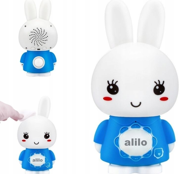 Alilo Big Bunny Interaktívna hračka Zajko modrý