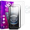 AppleMix Tvrdené sklo JP Mega Pack pre Apple iPhone 16e - číre - sada 3 kusov + aplikátor + 2x sklo na objektív