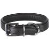 Obojok ACTIVE COMFORT kožený L 47-54 cm/35 mm, - čierny
