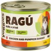 Yoggies RAGÚ pre mačky Kurča a tekvica 185 g
