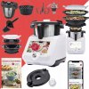 SilverCrest Monsieur Cuisine Smart 9 LIDLOMIX 1200,2 W biely