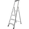 HYMER AluPro schůdky s plošinou 70026, 4 schody, délka 1,64 m