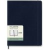 MOLESKINE 2026 XL týždenný, mäkké dosky, modrý