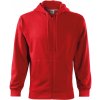 Malfini Trendy Zipper Pánska mikina 410 červená XL
