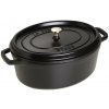 Staub Hrniec oválny 33 cm 6,7 l čierny
