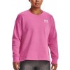 Mikina Under Armour Rival Fleece Oversize Crew-PNK 1369423-659 Veľkosť XS