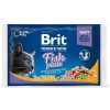 Brit Premium Cat Delicate Fillets in Gravy Cod fish, Salmon and Trout 4 x 100 g