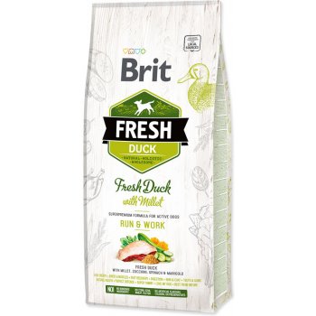 Brit Dog Fresh Duck & Millet Active Run & Work 12 kg