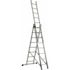 Rebrík VHR, 2,17 m, 3×8 priečok, 150 kg, VHR 3X8