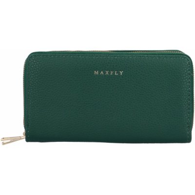 MaxFly dámska velká peňaženka Irsena zelená tmavo zelená