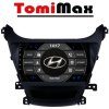 TomiMax Hyundai Elantra 2014-2016 Android 13 autorádio s WIFI, GPS, USB, BT HW výbava: QLED 8 Core 8GB+128GB HIGH - iba displej A,C