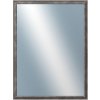 DANTIK - Zrkadlo v rámu, rozmer s rámom 60x80 cm z lišty TRITON cín (2146)