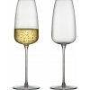 Sklenené poháre pre šampanské Veneto 360 ml 2 ks
