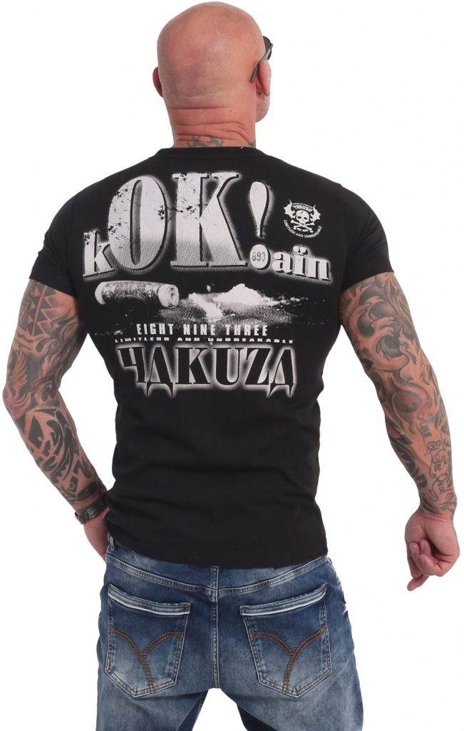 Yakuza tričko pánske OK! TSB 487 black