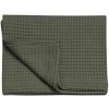 Vandyck Luxusný prehoz na posteľ Home Piqué waffle Earth green - 160x250 cm
